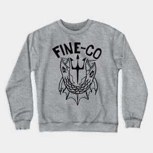 2 Headed Fine-Co logo Crewneck Sweatshirt